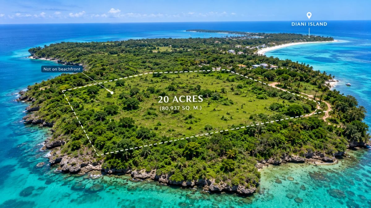 20 Acres Land for Sale in Funzi Island